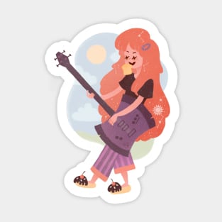 Early Morning Jam (and Toast) Session Sticker